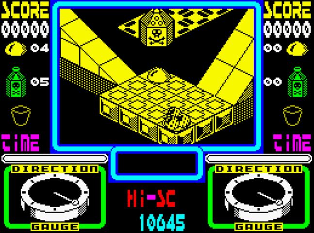 Bubbler - ZX Spectrum game screenshot (1987) by Ultimate Play The Game